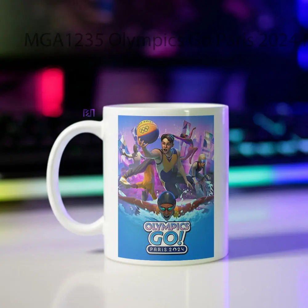 Olympics Go Paris 2024 Game Mug - Sudut 2