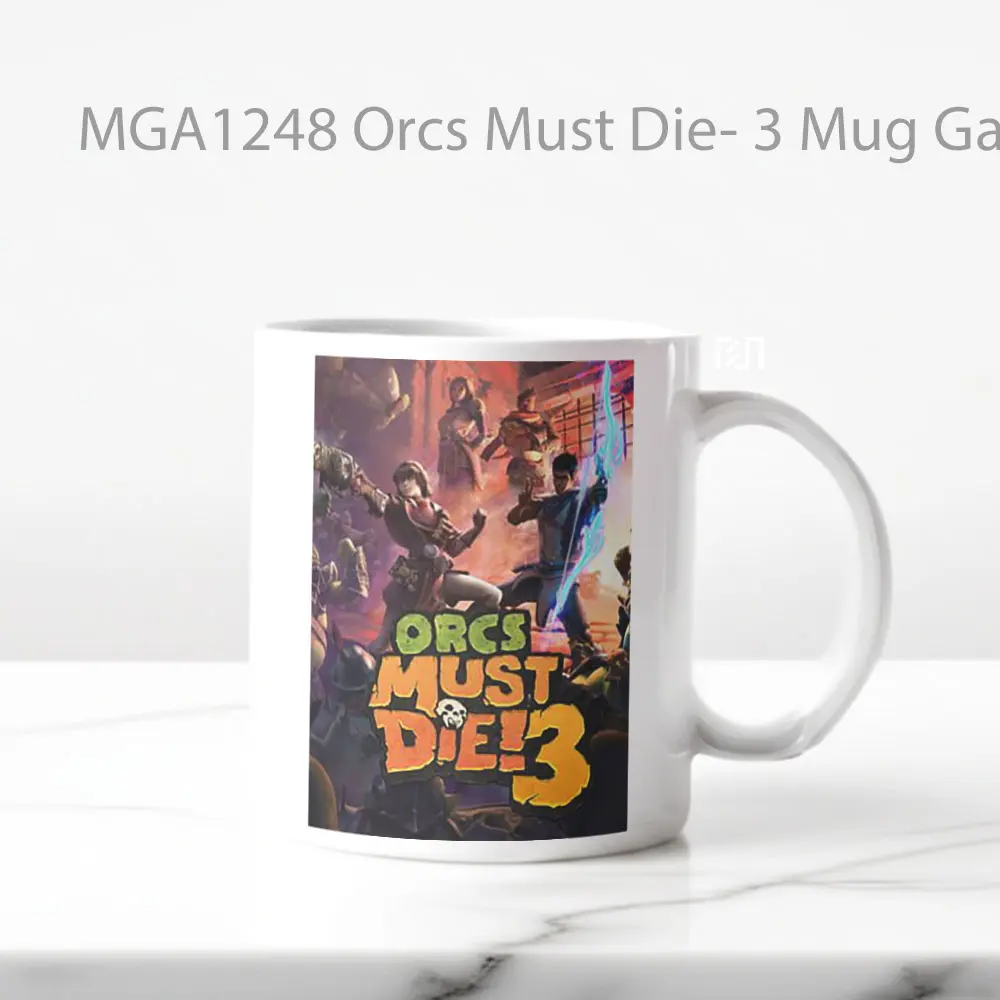Mug Keramik Premium SNI - Orcs Must Die- 3 Game Mug