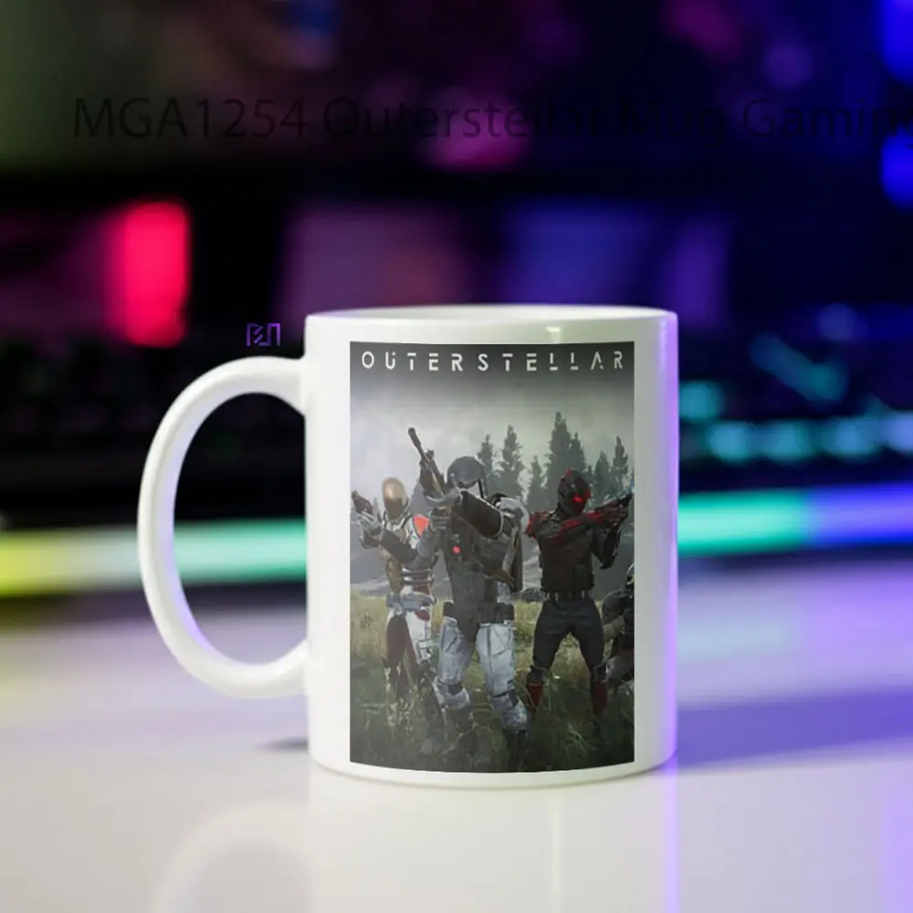 Outerstellar Game Mug - Sudut 2