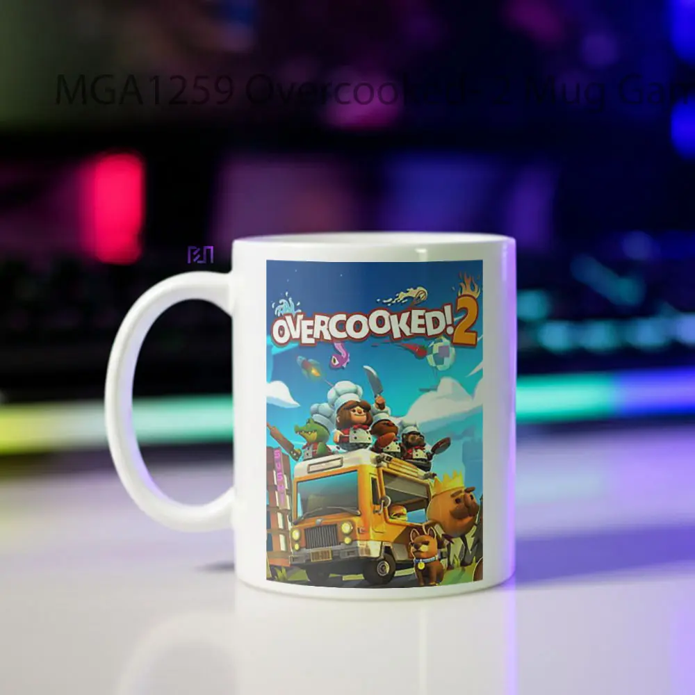 Overcooked- 2 Game Mug - Sudut 2