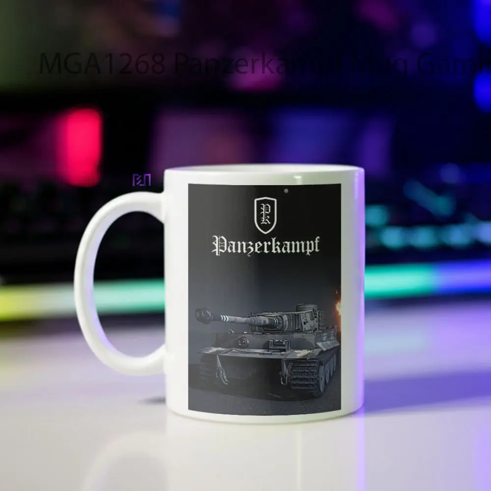 Panzerkampf Game Mug - Sudut 2