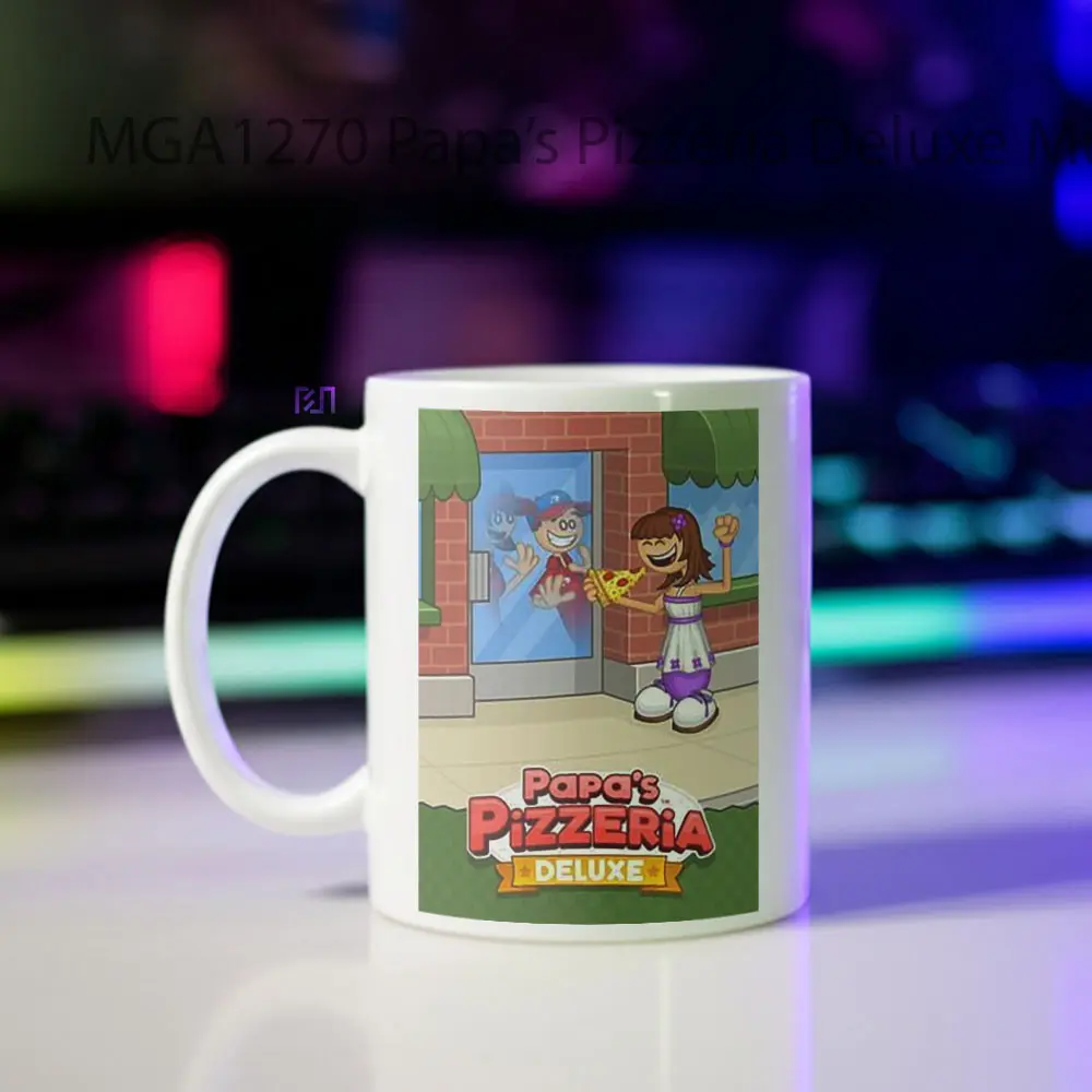 Papa’s Pizzeria Deluxe Game Mug - Sudut 2