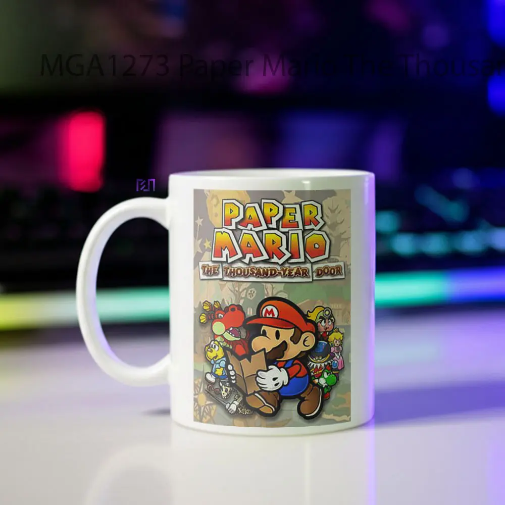 Paper Mario The Thousand-Year Door Game Mug - Sudut 2