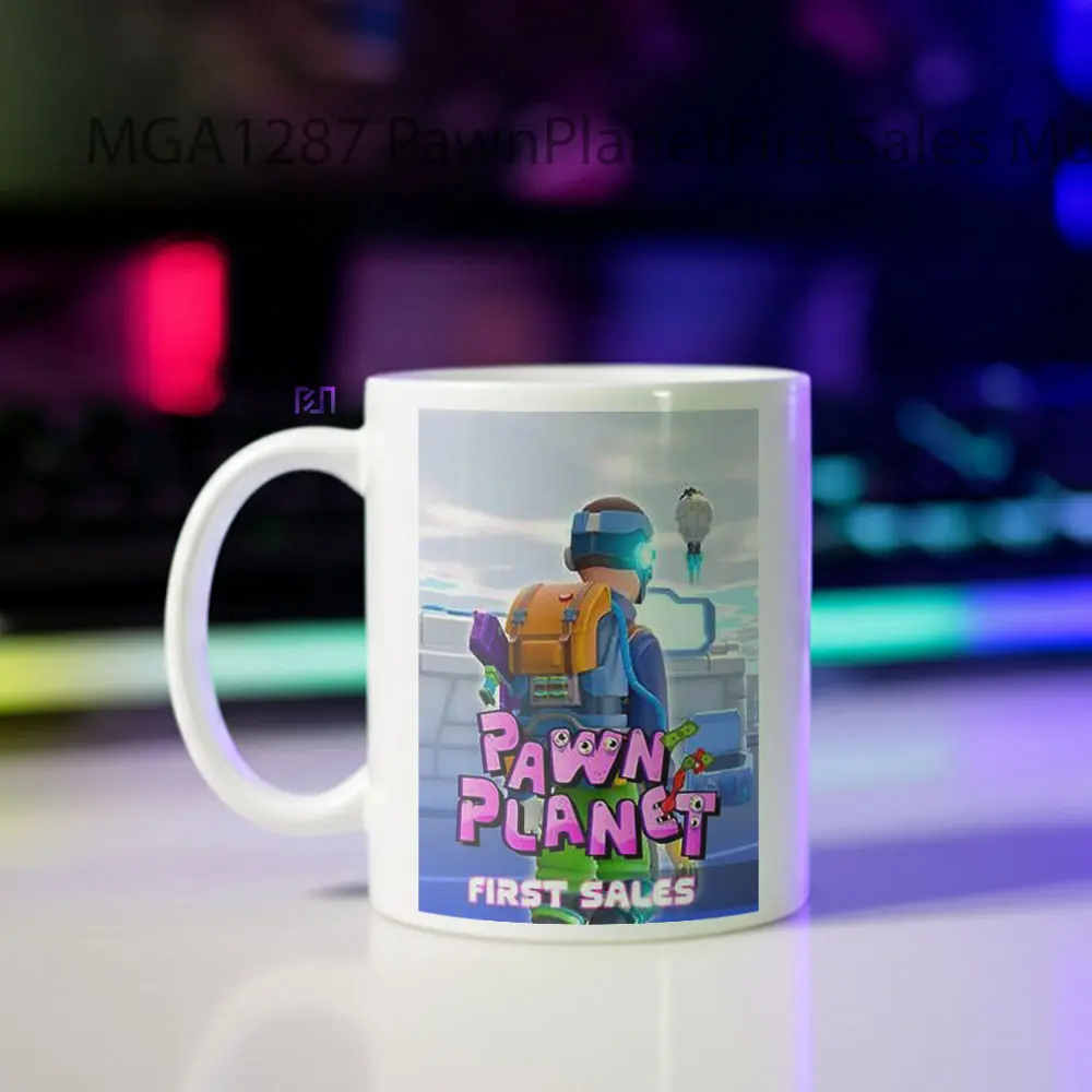 Pawn Planet First Sales Game Mug - Sudut 2