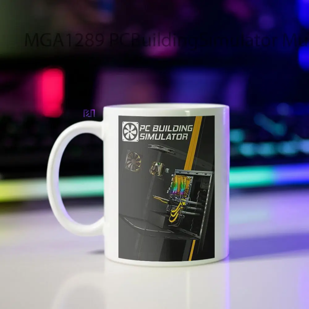 PC Building Simulator Game Mug - Sudut 2