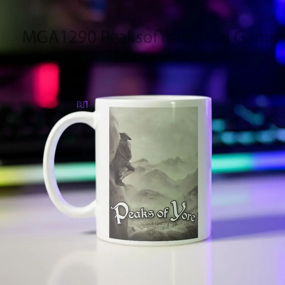 Peaks of Yore Game Mug - Sudut 2