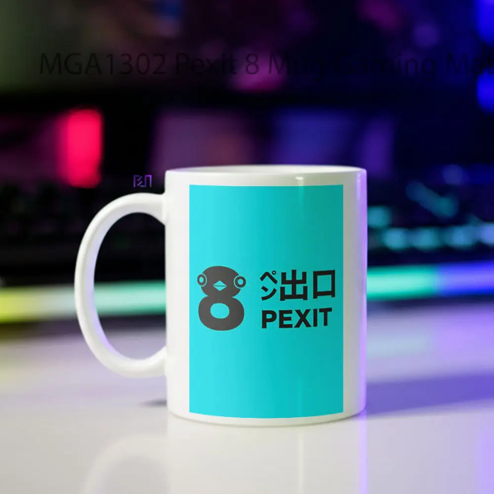 Pexit 8 Game Mug - Sudut 2