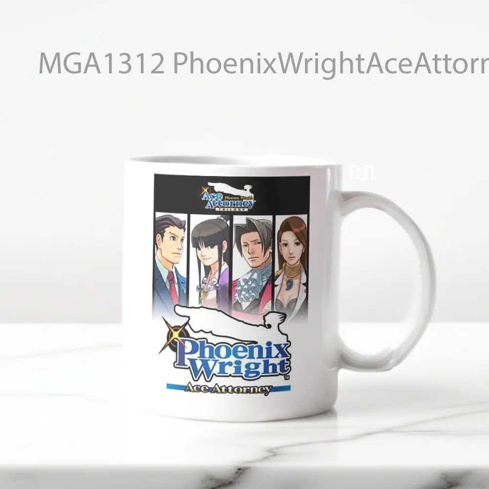 Phoenix Wright Ace Attorney Game Mug