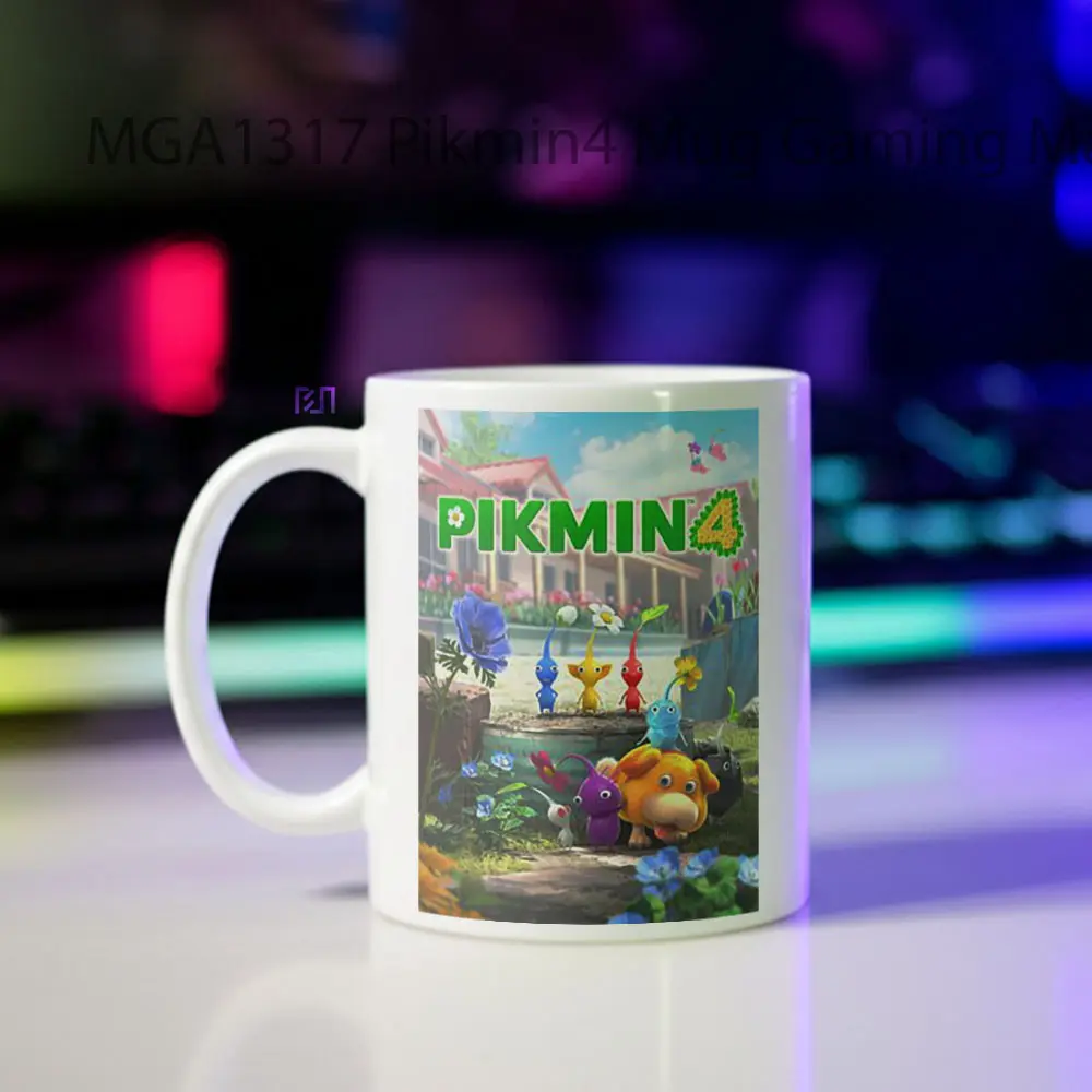 Pikmin 4 Game Mug - Sudut 2