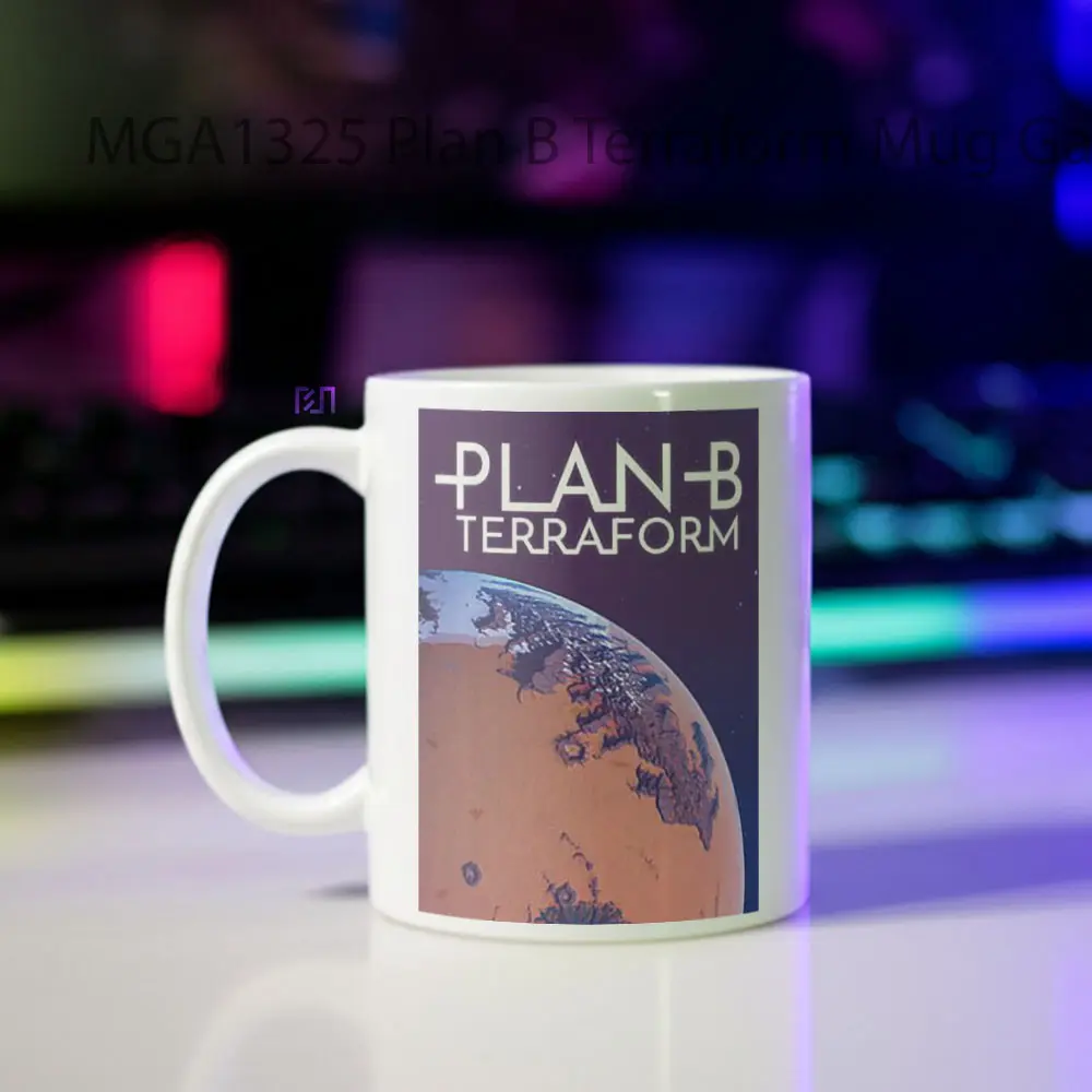 Plan B Terraform Game Mug - Sudut 2