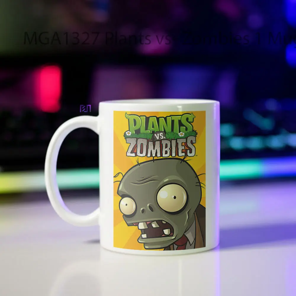 Plants vs. Zombies 1 Game Mug - Sudut 2