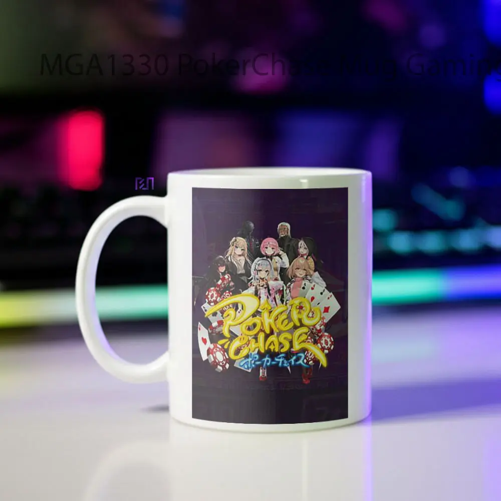 Poker Chase Game Mug - Sudut 2