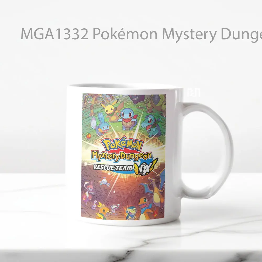 Pokémon Mystery Dungeon Rescue Team DX Game Mug