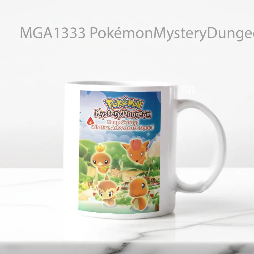Pokémon Mystery Dungeon Keep Going - Wildfire Adventure Squad Game Mug