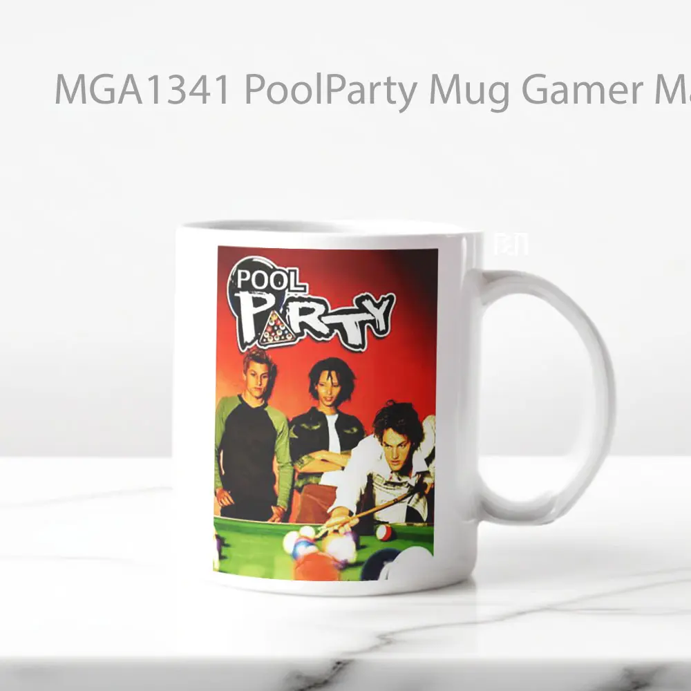 Pool Party Game Mug