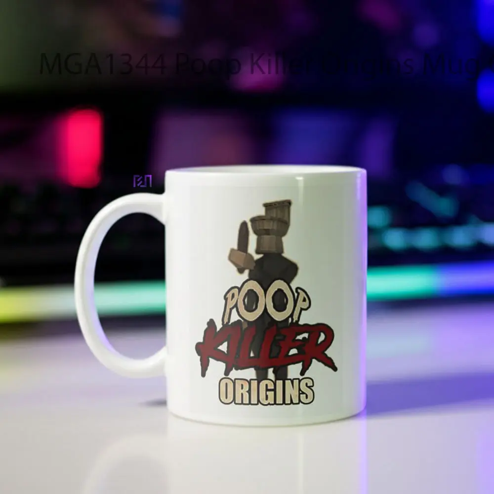 Poop Killer Origins Game Mug - Sudut 2