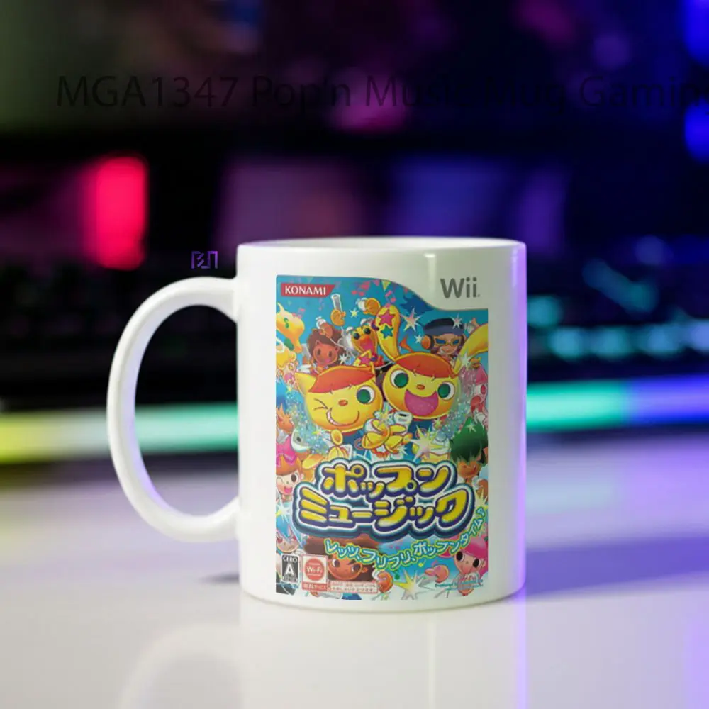 Pop’n Music Game Mug - Sudut 2