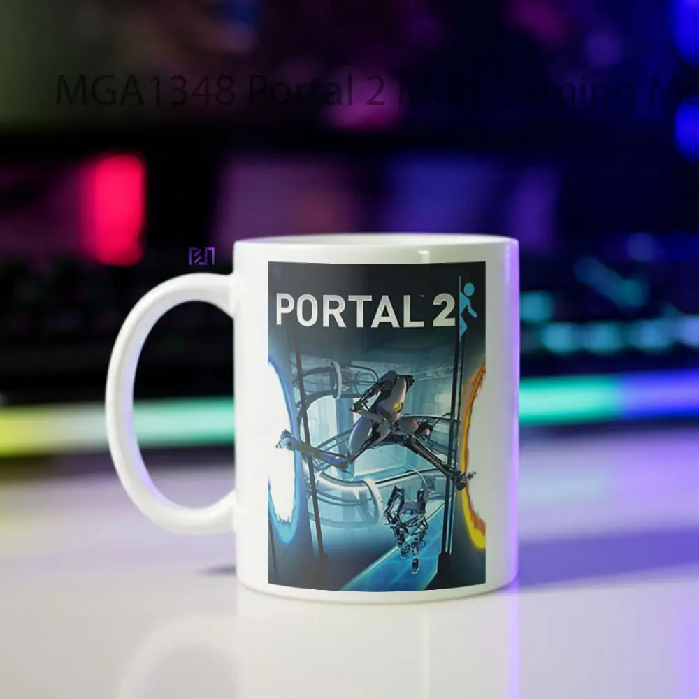Portal 2 Game Mug - Sudut 2