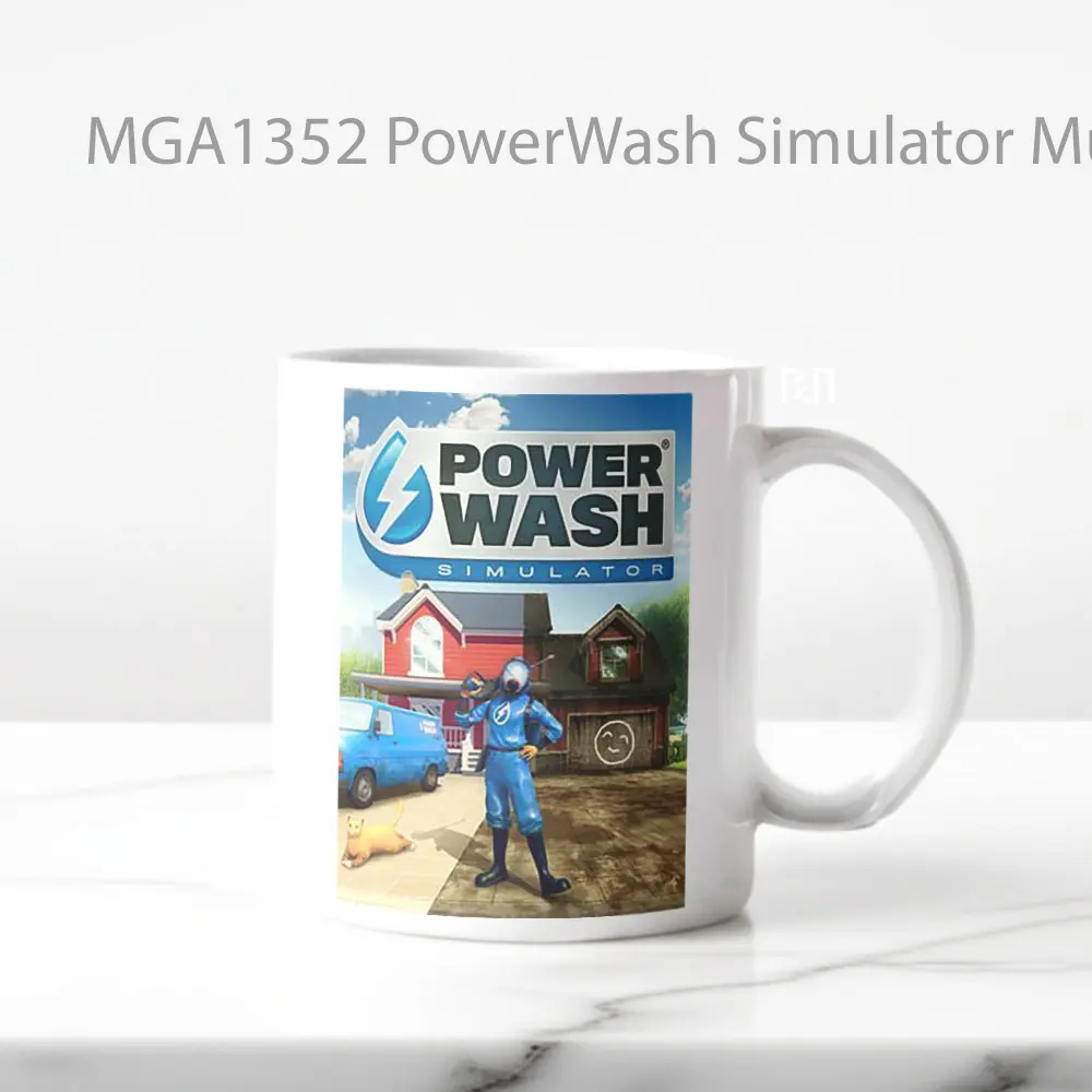 PowerWash Simulator Game Mug