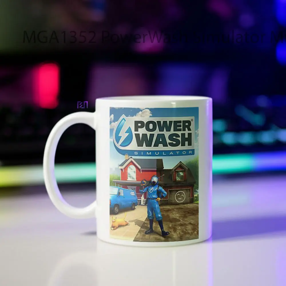 PowerWash Simulator Game Mug - Sudut 2