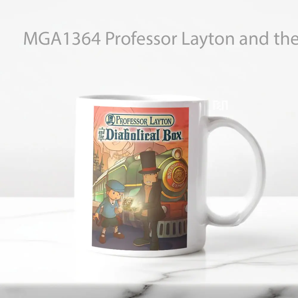 Professor Layton and the Diabolical Box Game Mug
