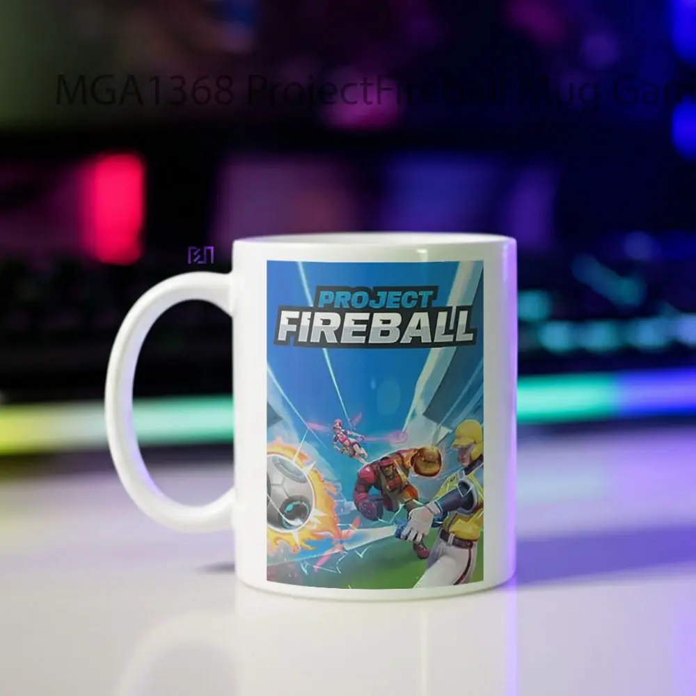 Project Fireball Game Mug - Sudut 2