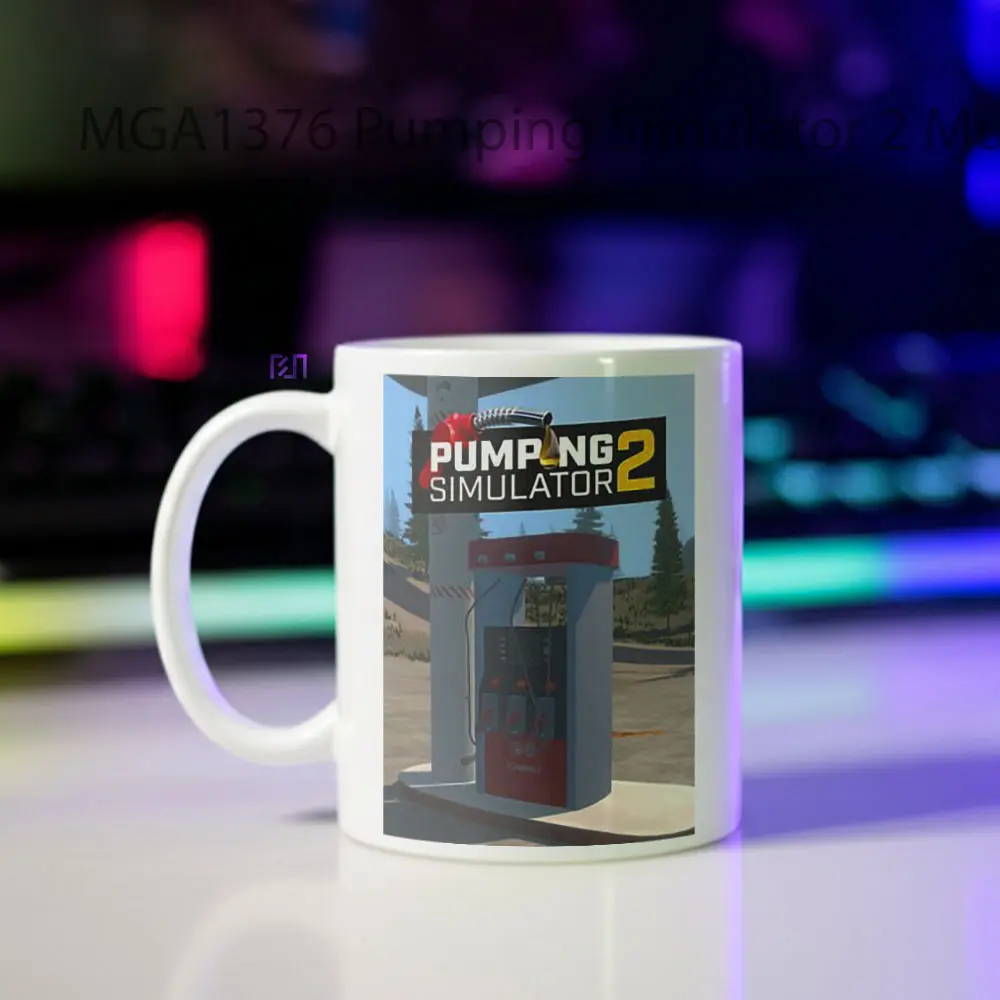 Pumping Simulator 2 Game Mug - Sudut 2
