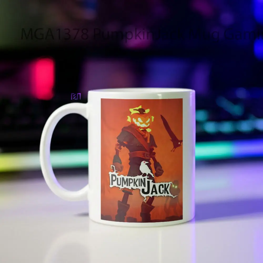 Pumpkin Jack Game Mug - Sudut 2