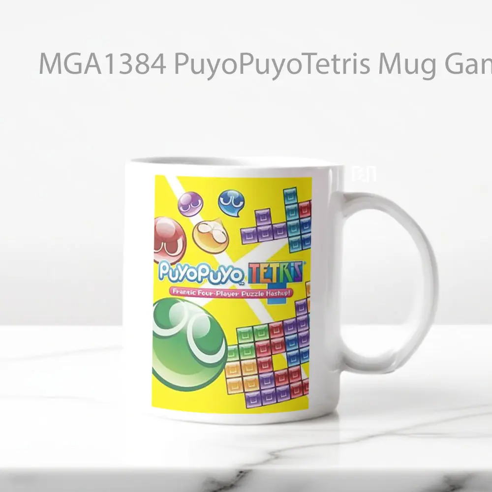 Puyo Puyo Tetris Game Mug