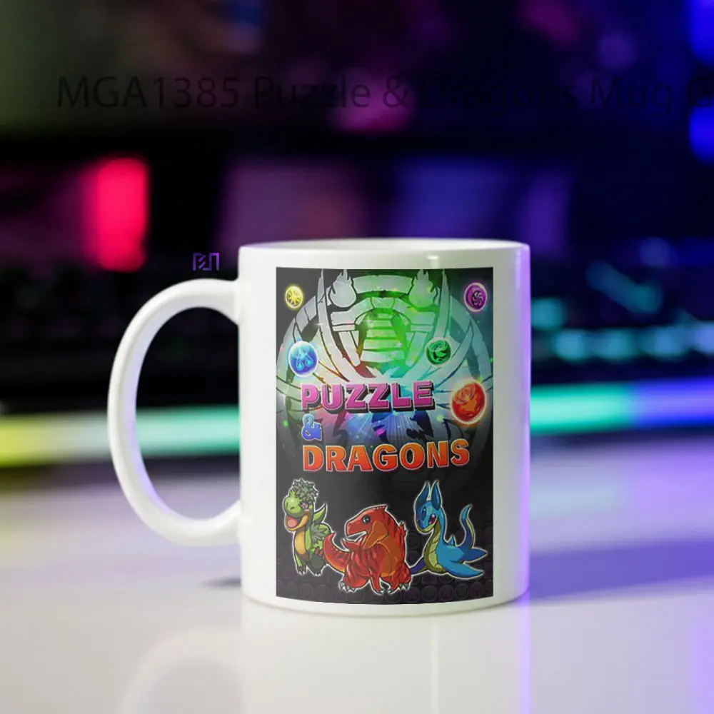 Puzzle & Dragons Game Mug - Sudut 2
