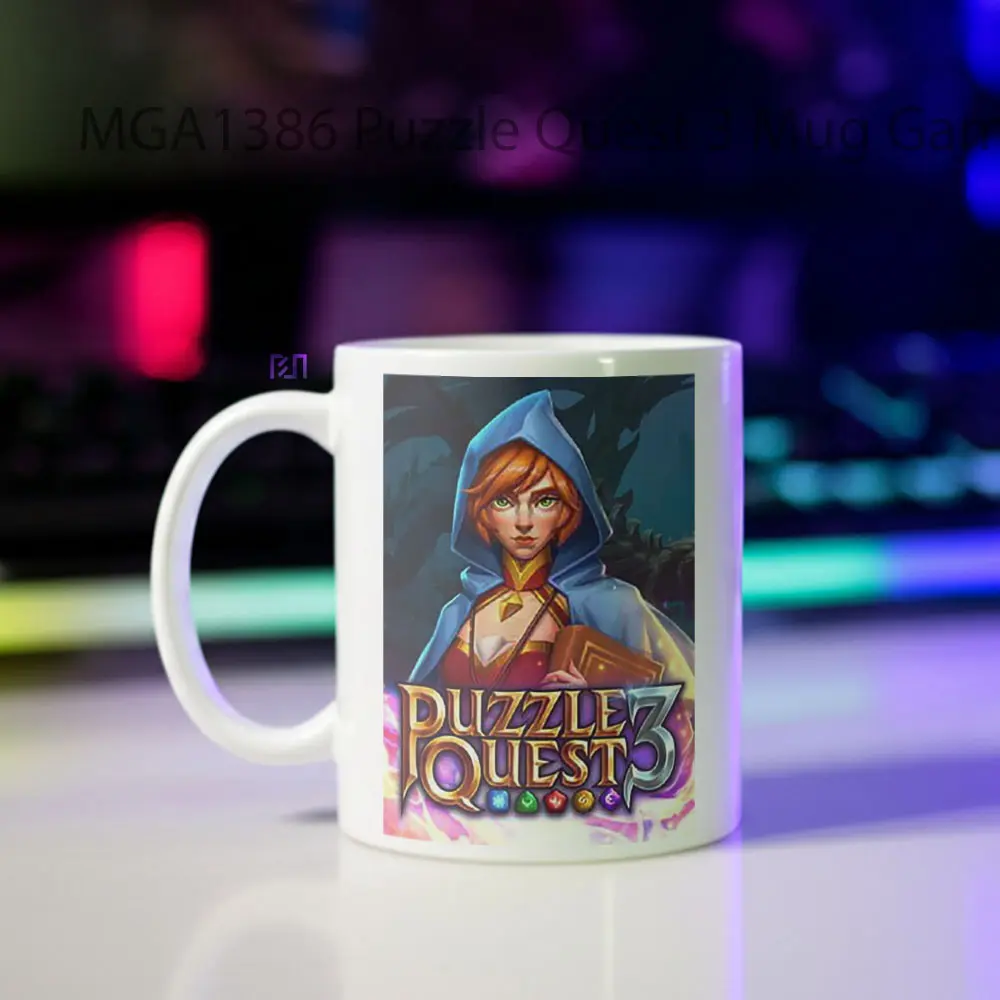 Puzzle Quest 3 Game Mug - Sudut 2