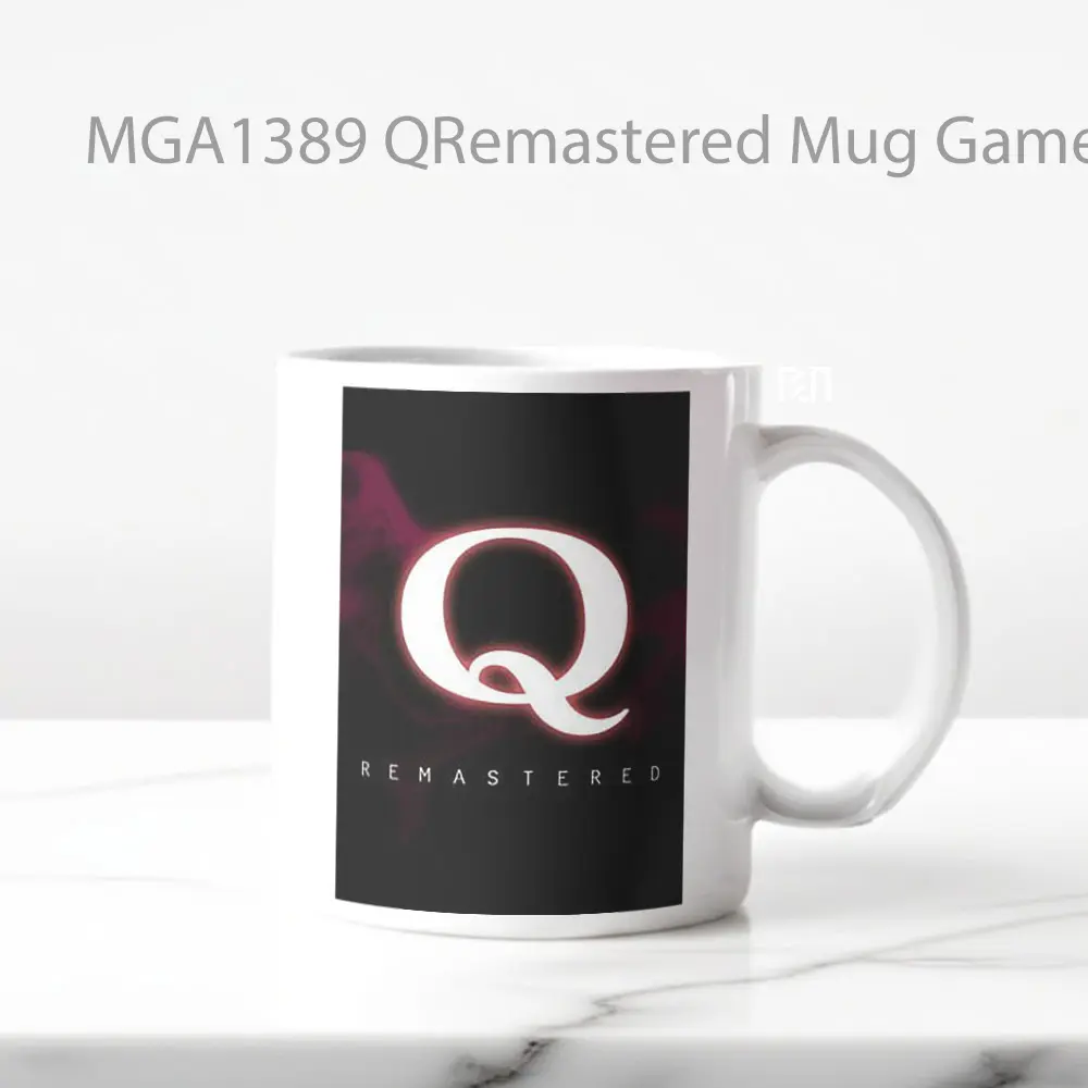 Q Remastered Game Mug