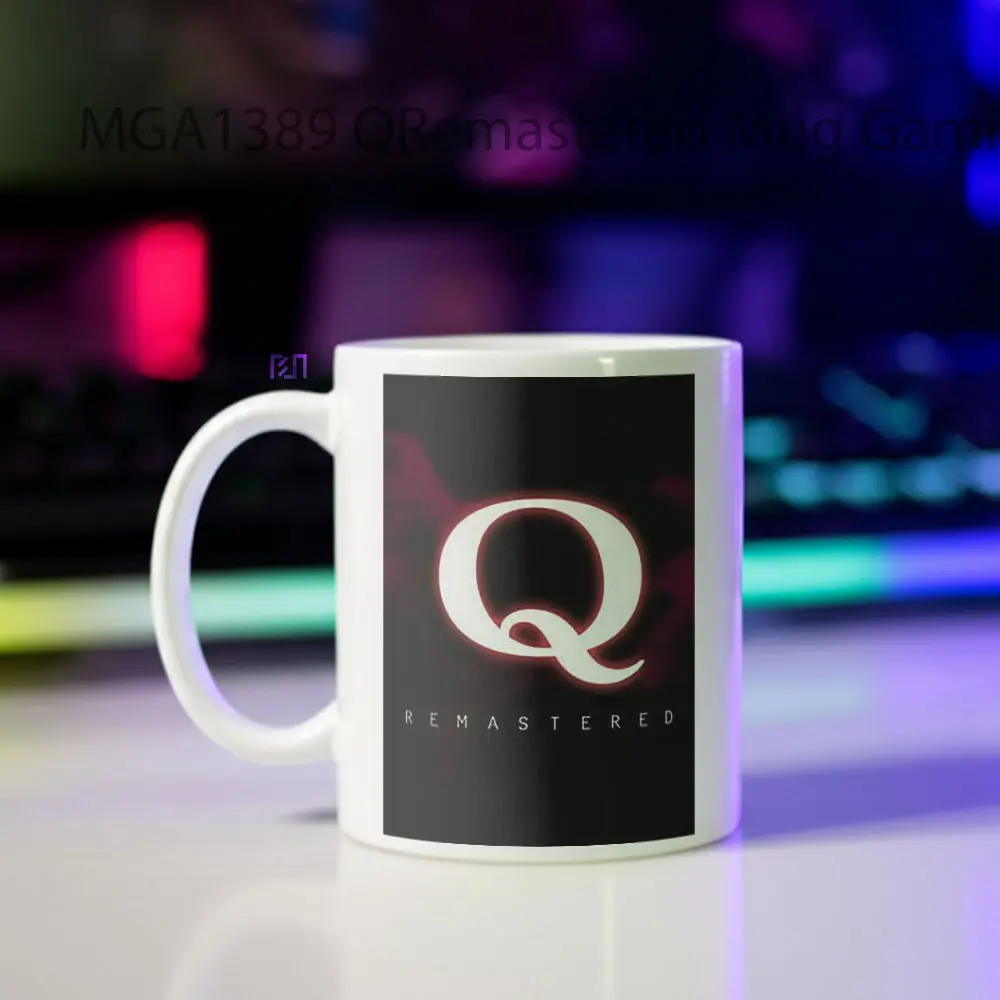 Q Remastered Game Mug - Sudut 2