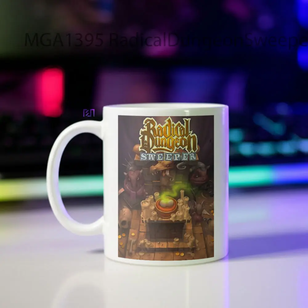 Radical Dungeon Sweeper Game Mug - Sudut 2