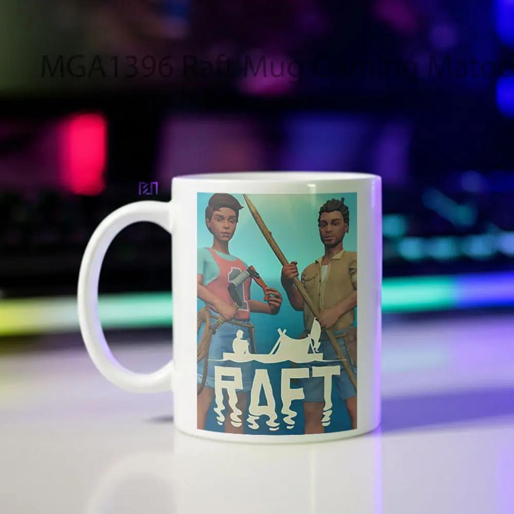 Raft Game Mug - Sudut 2