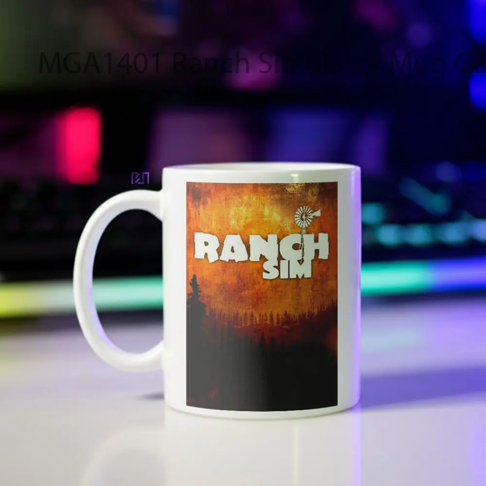 Ranch Simulator Game Mug - Sudut 2