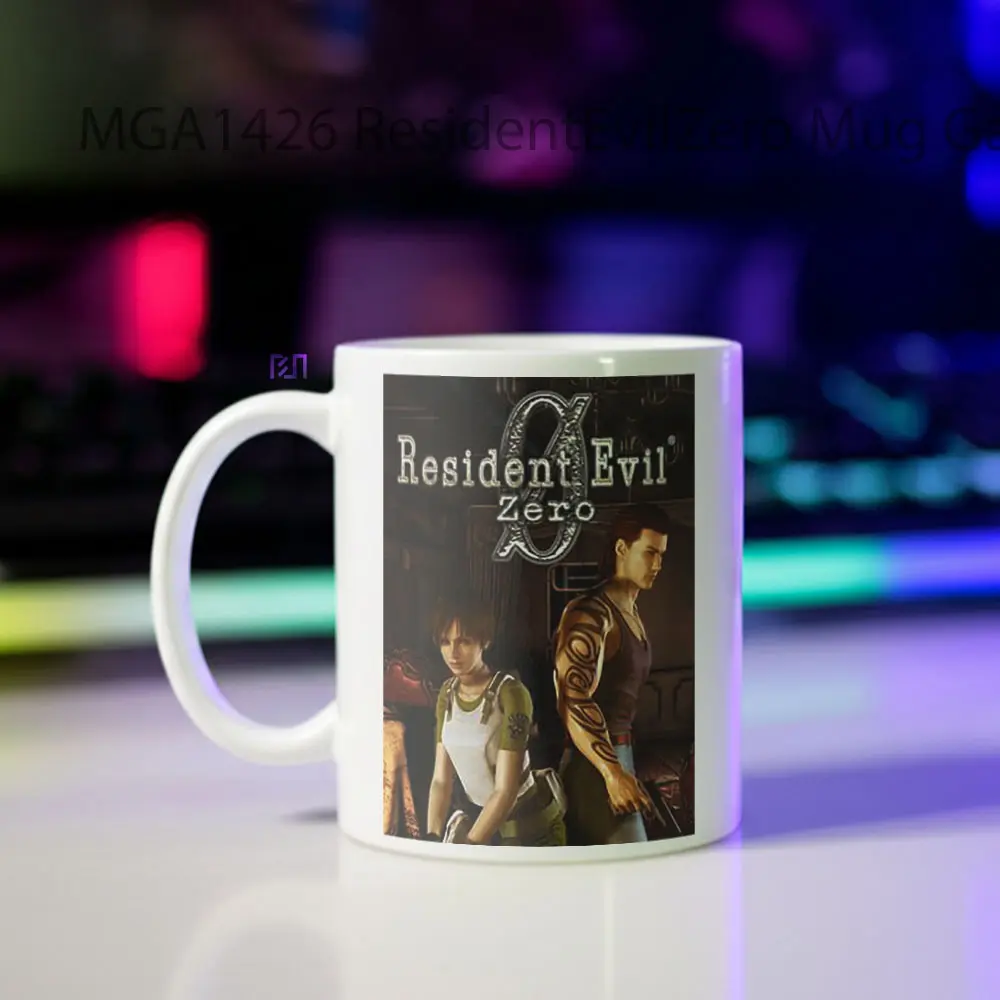 Resident Evil Zero Game Mug - Sudut 2