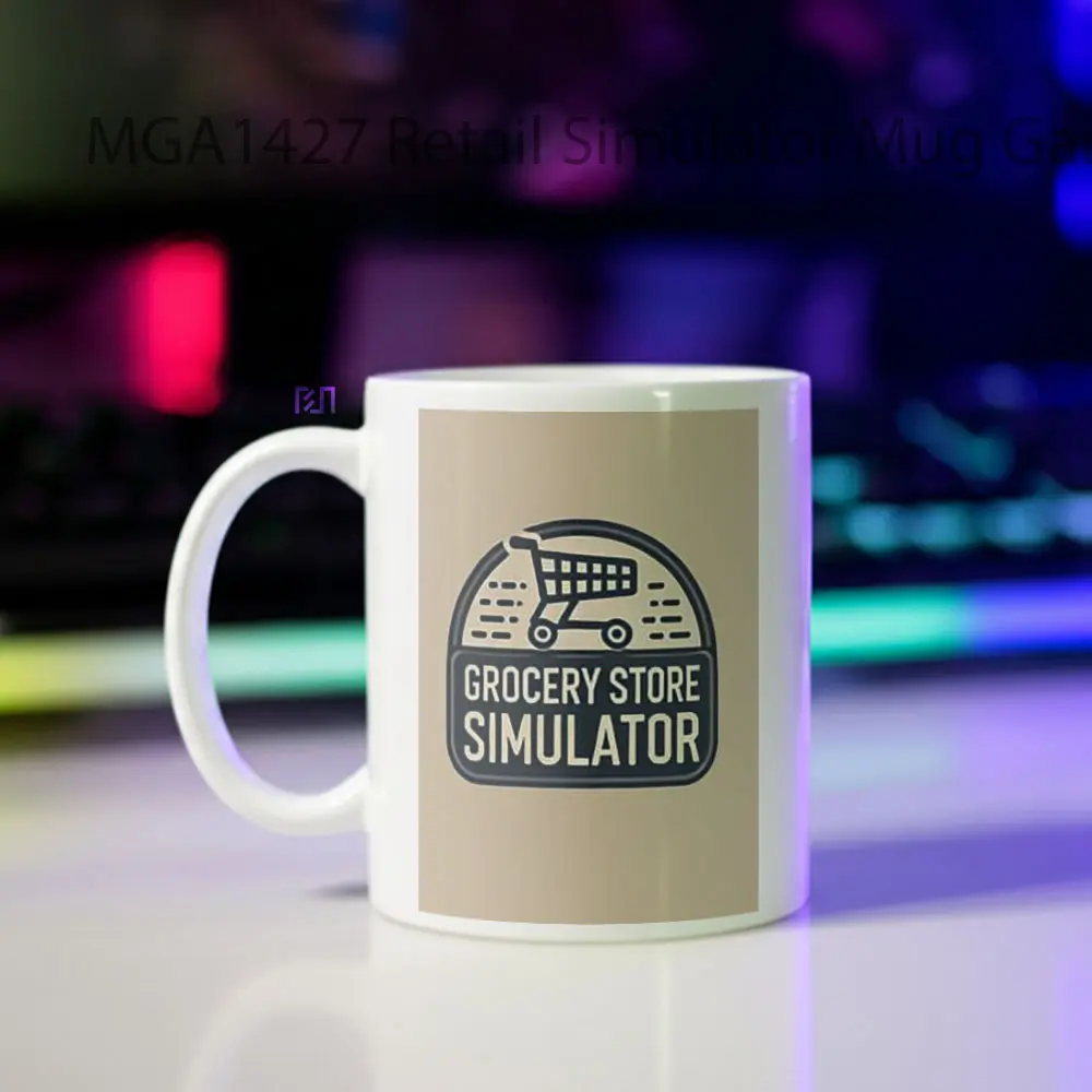 Retail Simulator Game Mug - Sudut 2