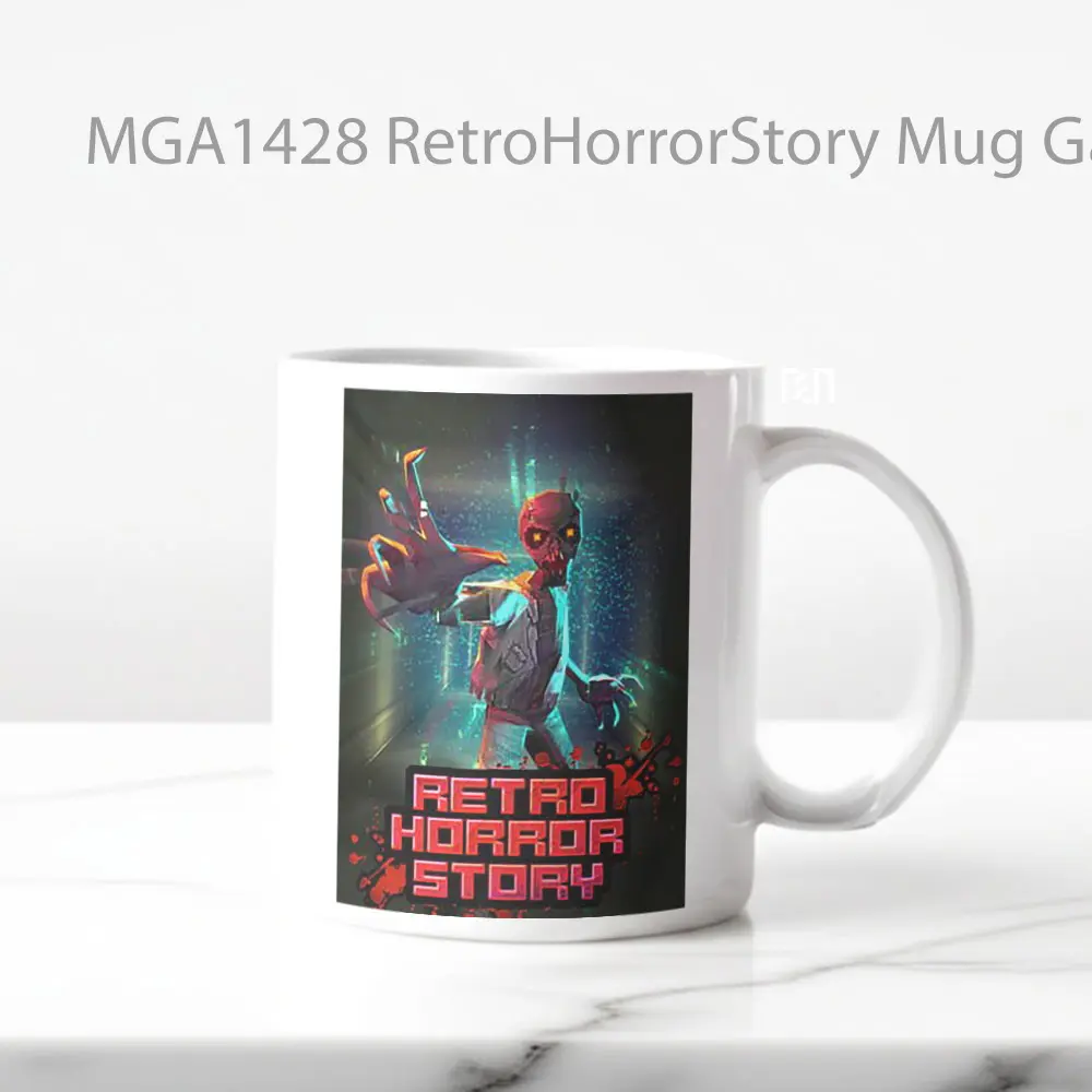 Retro Horror Story Game Mug