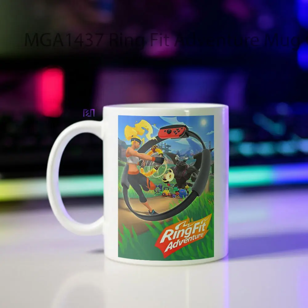 Ring Fit Adventure Game Mug - Sudut 2