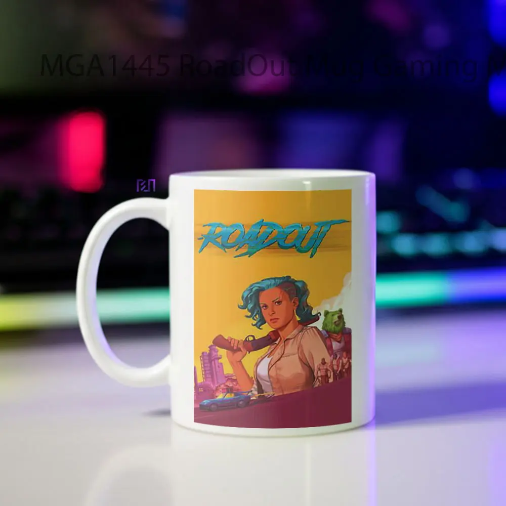 Road Out Game Mug - Sudut 2