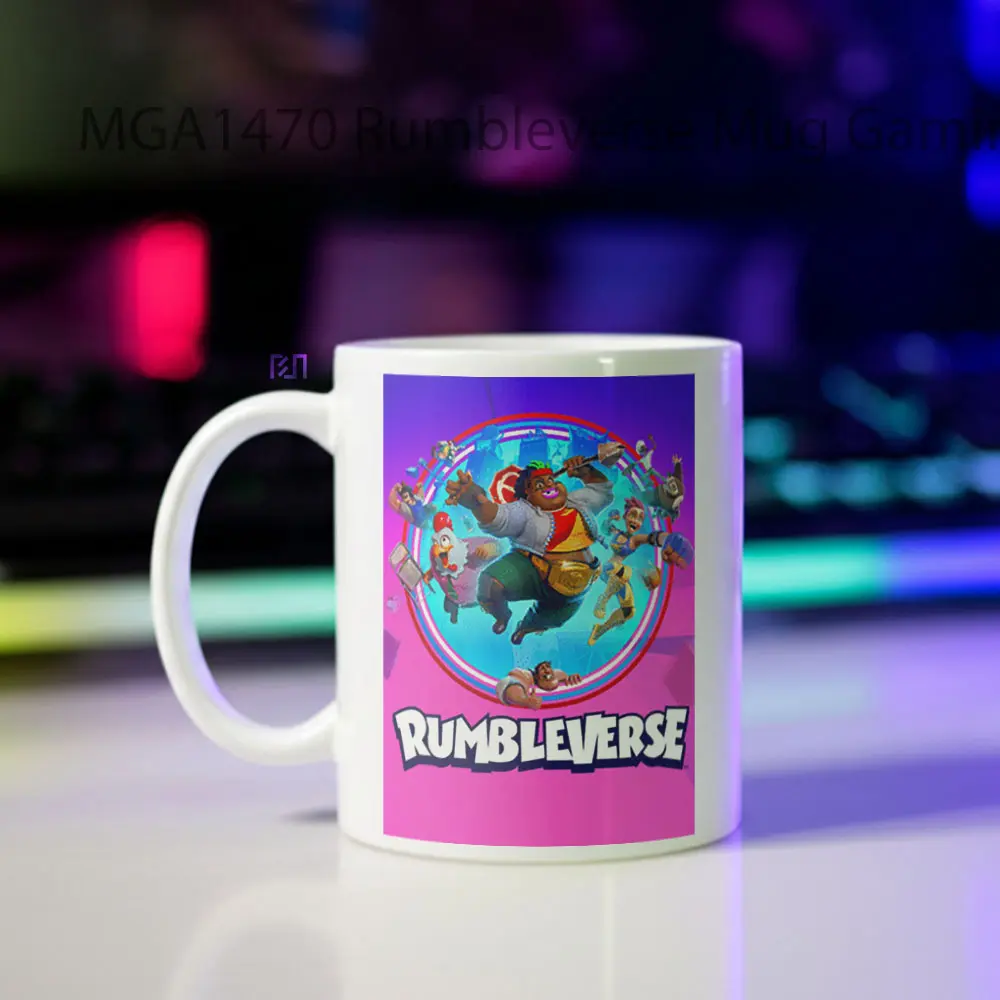 Rumbleverse Game Mug - Sudut 2