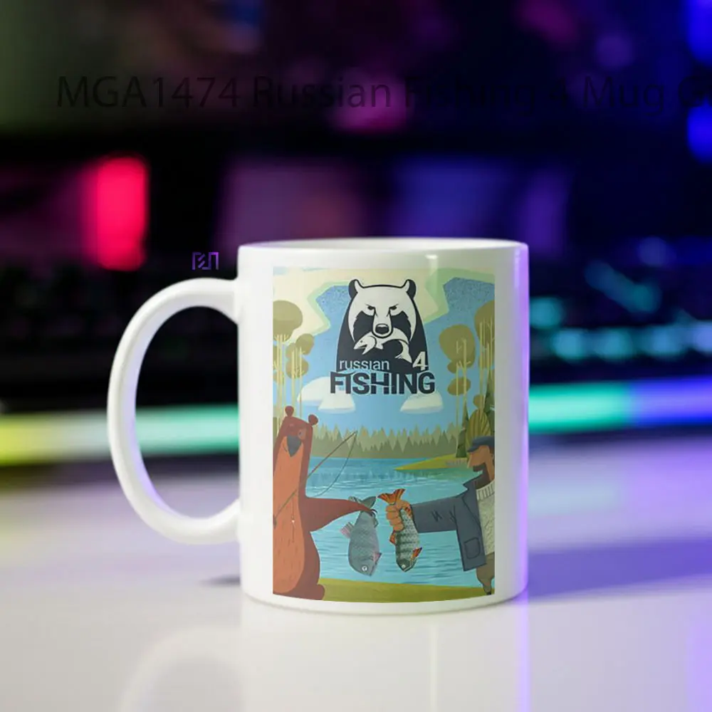 Russian Fishing 4 Game Mug - Sudut 2