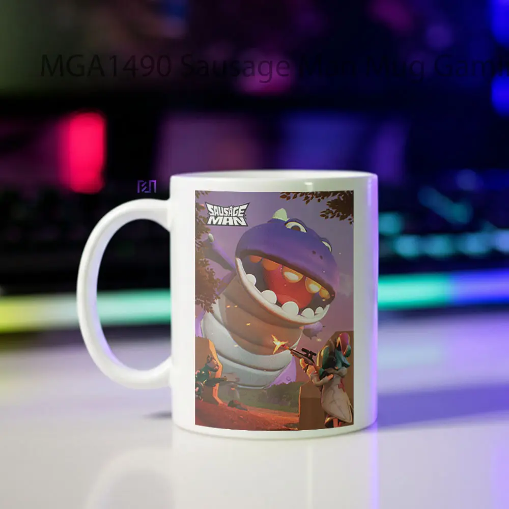 Sausage Man Game Mug - Sudut 2