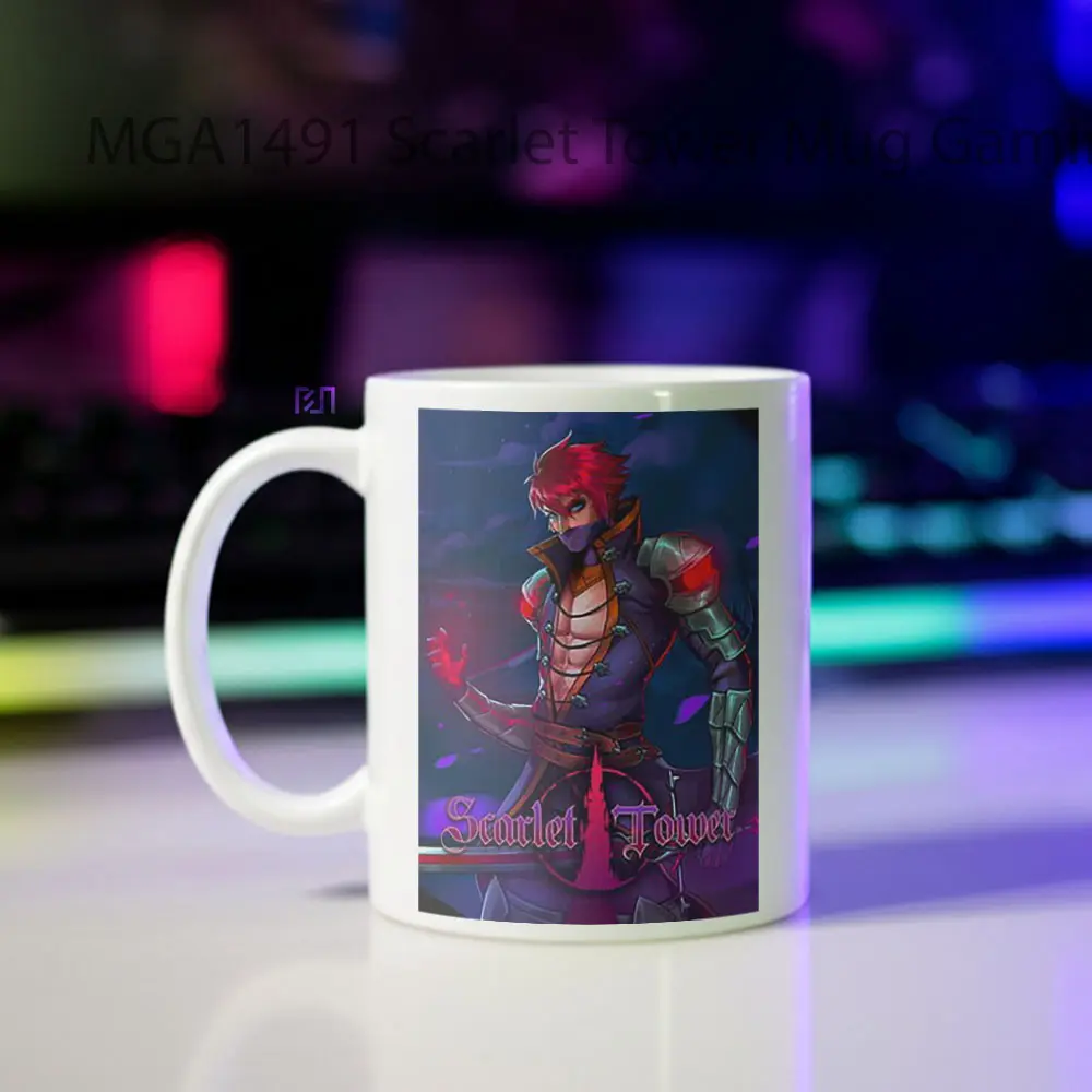 Scarlet Tower Game Mug - Sudut 2