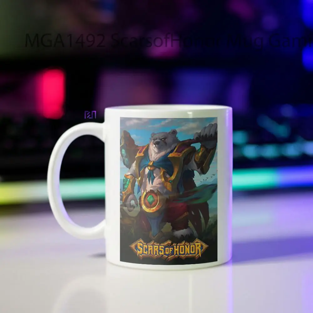 Scars of Honor Game Mug - Sudut 2