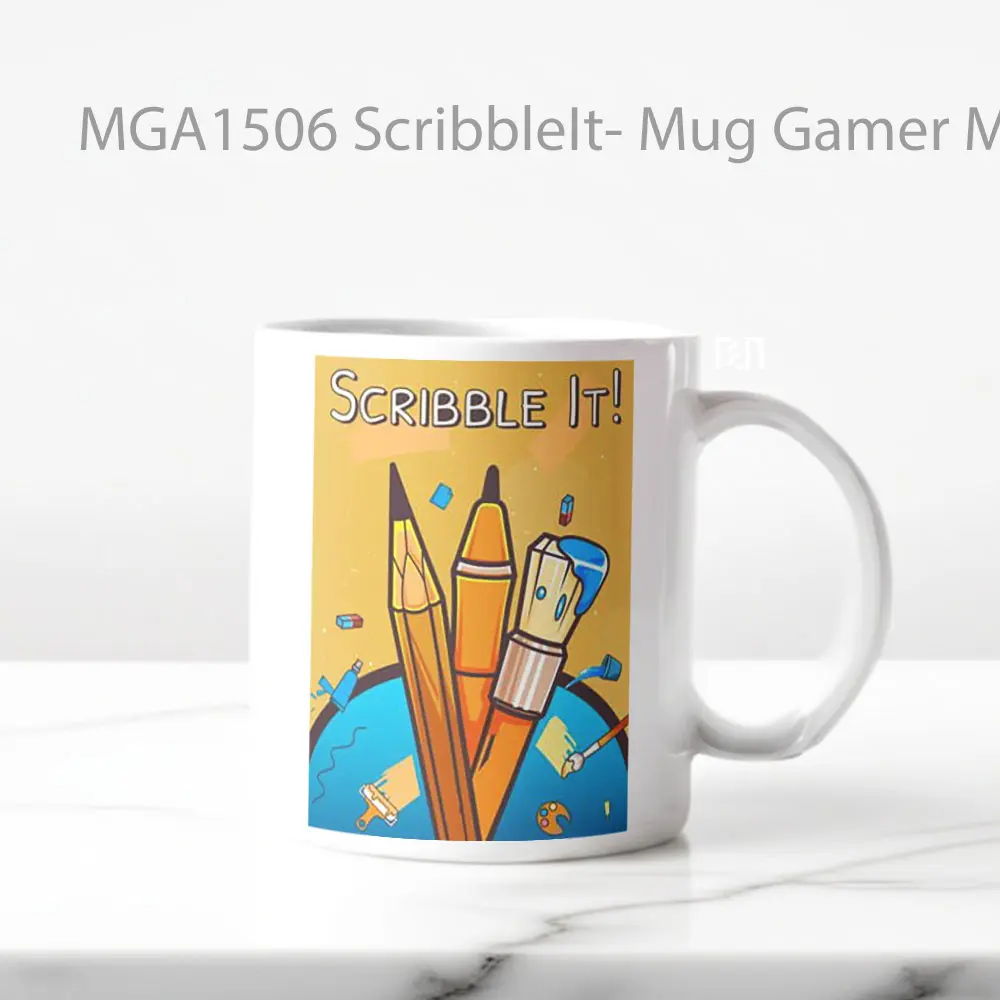 Scribble It- Game Mug