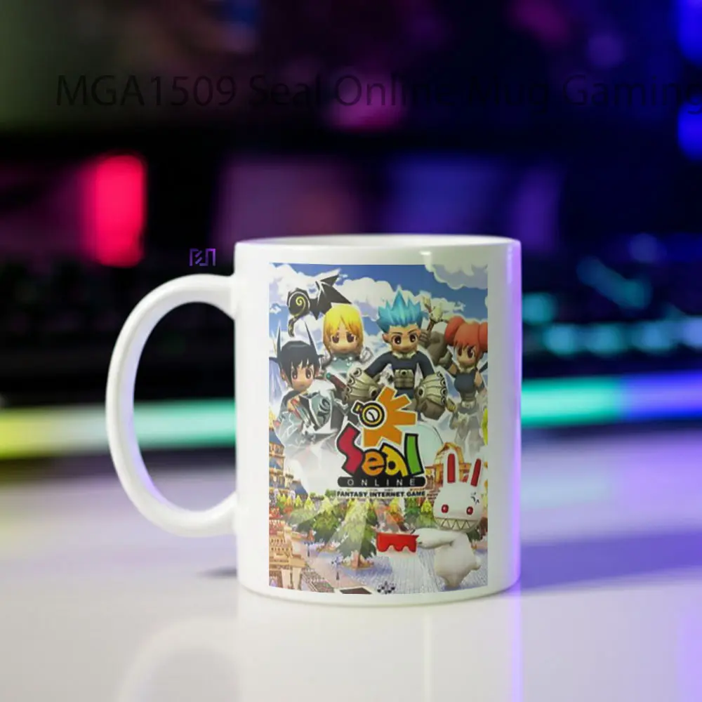 Seal Online Game Mug - Sudut 2