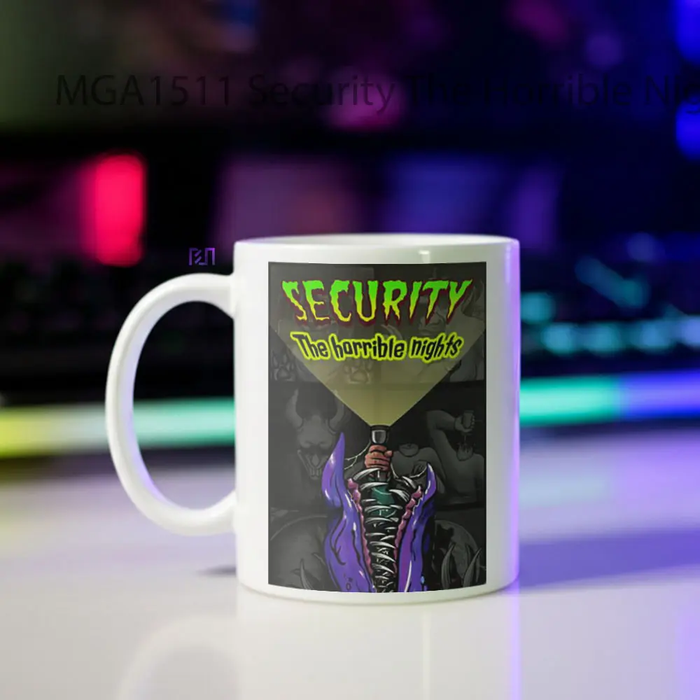 Security The Horrible Nights Game Mug - Sudut 2