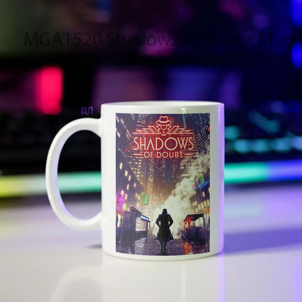 Shadows of Doubt Game Mug - Sudut 2